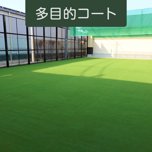 人工芝:カラオケルーム室内